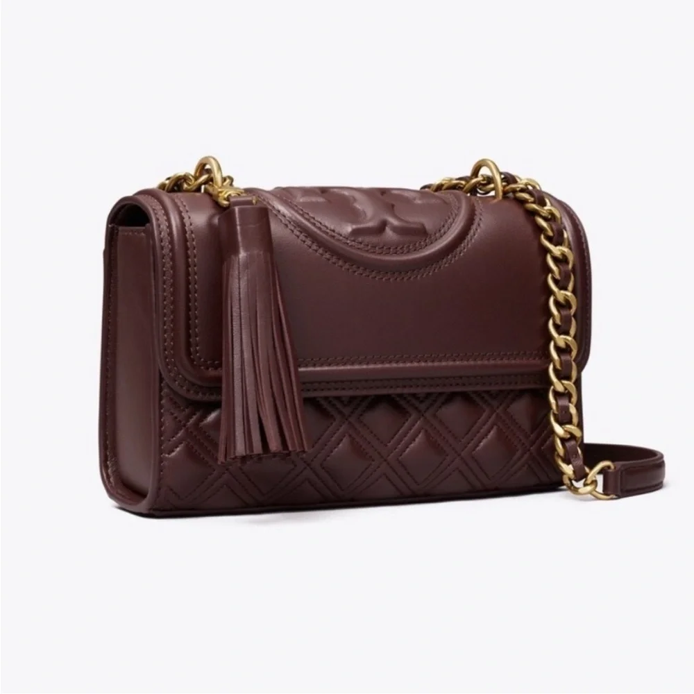 NEW TORY BURCH SMALL FLEMING CONVERTIBLE SHOULDER BAG